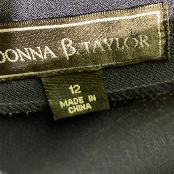 Donna B. Taylor Dress w/Jacket Size 12 - Picture 6 of 6